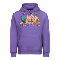 Tulip 100 days of doing teacher stuff Urban Hoodie - MaliasSmallBusiness