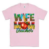Wife Mom Teacher Classic Tee | Teevron