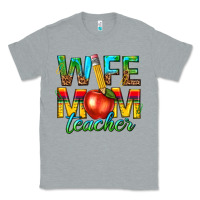 Heather Grey wife mom teacher Classic Tee - texasbilliewilder
