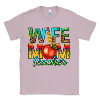 Lilac wife mom teacher Classic Tee - texasbilliewilder