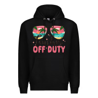 Black teacher off duty Premium Hoodie - MaliasSmallBusiness