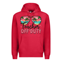 Cardinal teacher off duty Premium Hoodie - MaliasSmallBusiness