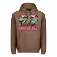 Chestnut teacher off duty Premium Hoodie - MaliasSmallBusiness