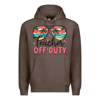 Coffee teacher off duty Premium Hoodie - MaliasSmallBusiness