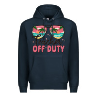 Navy teacher off duty Premium Hoodie - MaliasSmallBusiness