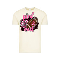 Vintage Arctic pink out football Vintage Tee - BarkalooDesign