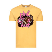 Vintage Mustard pink out football Vintage Tee - BarkalooDesign