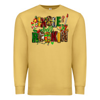 Antique Gold jingle bell rockin Premium Sweatshirt - AdoDesignShop