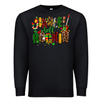 Black jingle bell rockin Premium Sweatshirt - AdoDesignShop