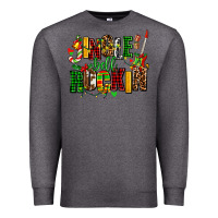 Charcoal Heather jingle bell rockin Premium Sweatshirt - AdoDesignShop