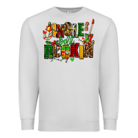 Dove Grey jingle bell rockin Premium Sweatshirt - AdoDesignShop