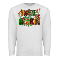 Oatmeal Heather jingle bell rockin Premium Sweatshirt - AdoDesignShop
