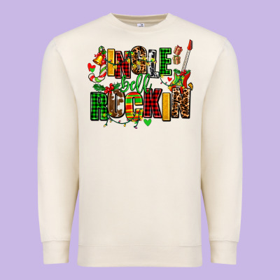 Jingle Bell Rockin Premium Sweatshirt Designed By Adodesignshop