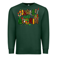 Sports Green jingle bell rockin Premium Sweatshirt - AdoDesignShop