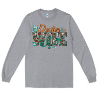 Heather Grey doctor wife Long Sleeve Tee - texasbilliewilder