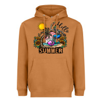 Meerkat hello summer Heavyweight Hoodie - CowhideDigitalArt