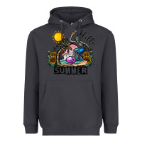 Smoke hello summer Heavyweight Hoodie - CowhideDigitalArt