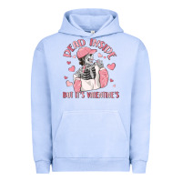 Pigment Grape Ice dead inside but it's valentine's Urban Hoodie - MaliasSmallBusiness