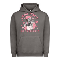 Pigment Tornado dead inside but it's valentine's Urban Hoodie - MaliasSmallBusiness