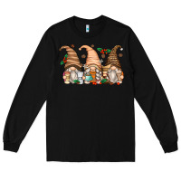 Black coffee gnomes Long Sleeve Tee - Zillion Design Studio