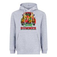 Heather Grey sweet summer watermelon and truck Heavyweight Hoodie - HRA Design Shop