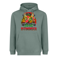 Sage sweet summer watermelon and truck Heavyweight Hoodie - HRA Design Shop