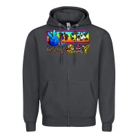 Smoke it's ok to say gay Zipper Hoodie - Zillion Design Studio