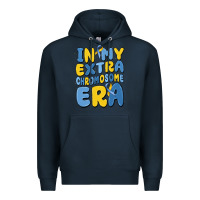 Navy in my extra chromosome era Premium Hoodie - MaliasSmallBusiness