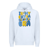 White in my extra chromosome era Premium Hoodie - MaliasSmallBusiness