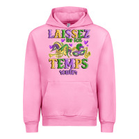 Fuchsia Pink laissez les bon temps rouler Urban Hoodie - MaliasSmallBusiness
