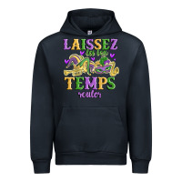 Navy laissez les bon temps rouler Urban Hoodie - MaliasSmallBusiness