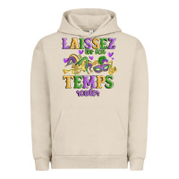 Pigment French Oak laissez les bon temps rouler Urban Hoodie - MaliasSmallBusiness