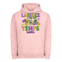 Pigment Salmon laissez les bon temps rouler Urban Hoodie - MaliasSmallBusiness