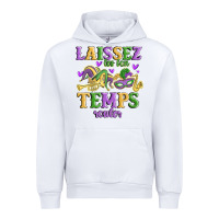 White laissez les bon temps rouler Urban Hoodie - MaliasSmallBusiness