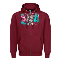 Burgundy cma Zipper Hoodie - texasbilliewilder