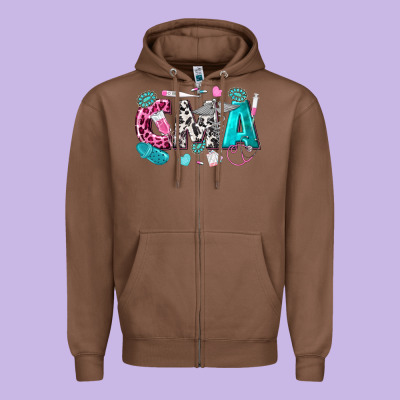 Cma Zipper Hoodie Designed By Texasbilliewilder