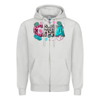 Dove Grey cma Zipper Hoodie - texasbilliewilder