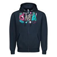 Navy cma Zipper Hoodie - texasbilliewilder