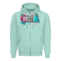 Seafoam cma Zipper Hoodie - texasbilliewilder
