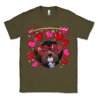 Army Green valentine's day havanese dog Classic Tee - RanaPortraitStore