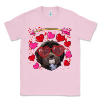 Bubblegum Pink valentine's day havanese dog Classic Tee - RanaPortraitStore