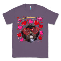 Lavender valentine's day havanese dog Classic Tee - RanaPortraitStore