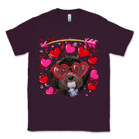 Plum valentine's day havanese dog Classic Tee - RanaPortraitStore