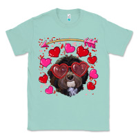Seafoam valentine's day havanese dog Classic Tee - RanaPortraitStore