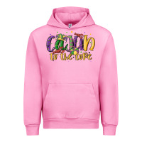 Fuchsia Pink cajun to the core Urban Hoodie - MaliasSmallBusiness