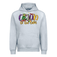 Heather Grey cajun to the core Urban Hoodie - MaliasSmallBusiness