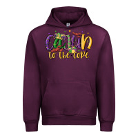 Mauve Wine cajun to the core Urban Hoodie - MaliasSmallBusiness
