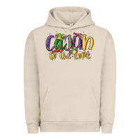 Pigment French Oak cajun to the core Urban Hoodie - MaliasSmallBusiness