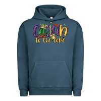 Pigment Midnight Navy cajun to the core Urban Hoodie - MaliasSmallBusiness