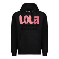Black lola in every season, she shines with grace Premium Hoodie - MaliasSmallBusiness